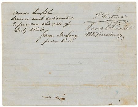 Lot #77 Texas Declaration of Independence Signers - Image 35