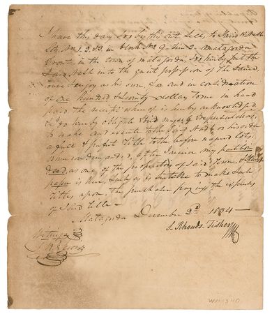 Lot #77 Texas Declaration of Independence Signers - Image 41
