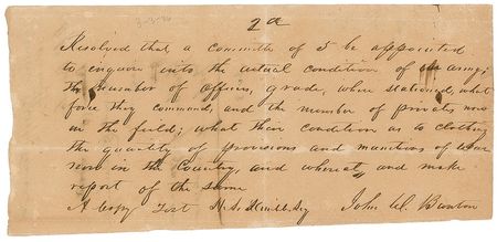 Lot #77 Texas Declaration of Independence Signers - Image 7