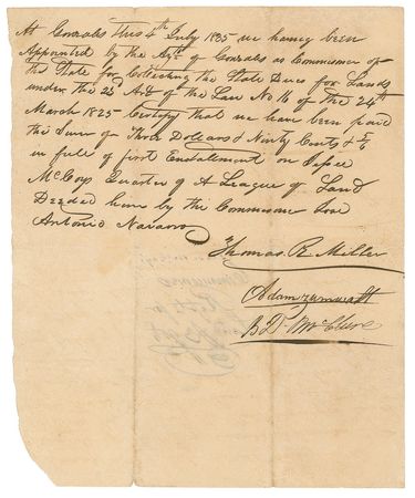Lot #23 Thomas R. Miller