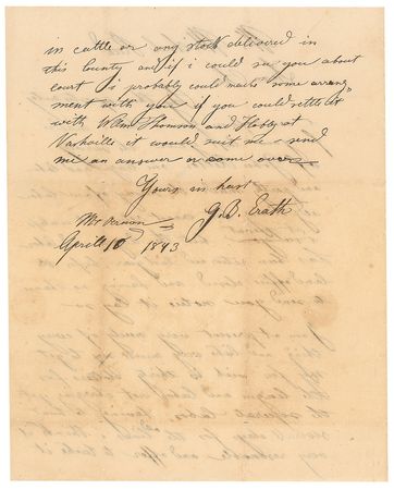 Lot #99 George Bernard Erath - Image 2