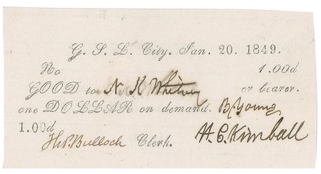 Lot #224 Brigham Young - Image 1