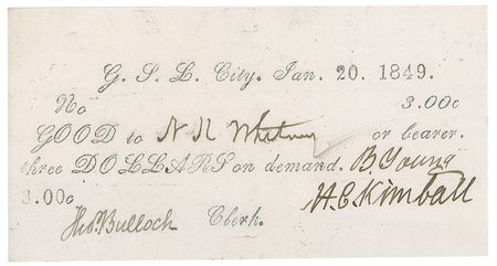 Lot #224 Brigham Young - Image 3