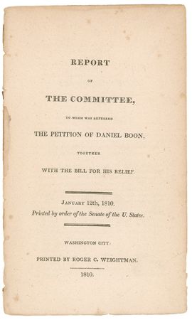 Lot #154 Daniel Boone - Image 1