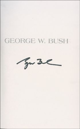 Lot #17 George W. Bush Book