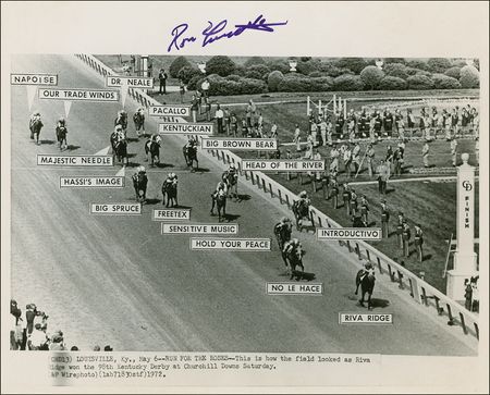 Lot #1510 Horse Racing: Ron Turcotte Signed Photographs - Image 1