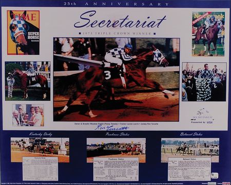 Lot #1512 Horse Racing: Ron Turcotte Signed Photographs - Image 2