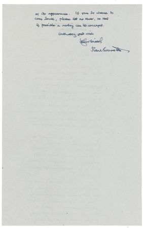 Lot #736 Frank Swinnerton Handwritten Letter Signed - Image 2