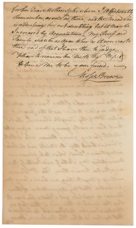 Lot #199 Moses Brown: After being married himself three times, Brown University's namesake attempts to arrange a marriage for friends - Image 2