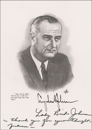 Lot #85 Lady Bird Johnson - Image 2
