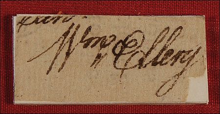 Lot #228 Declaration of Independence: William Ellery Signature - Image 2