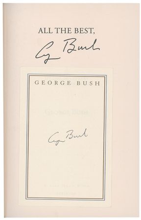Lot #11 George Bush Book