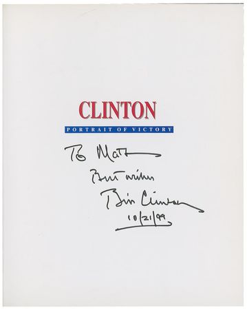 Lot #32 Bill Clinton Book - Image 1