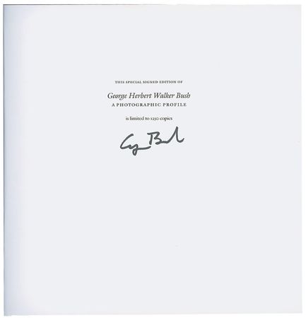 Lot #12 George Bush Book