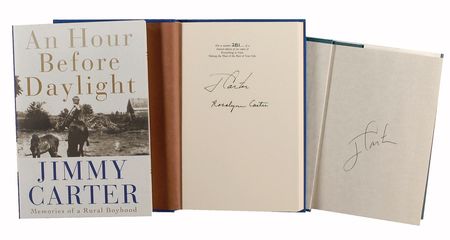 Lot #26 Jimmy and Rosalynn Carter Books