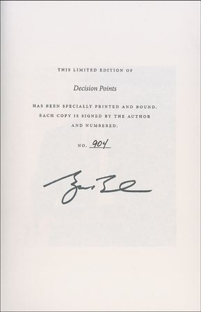 Lot #18 George W. Bush Book