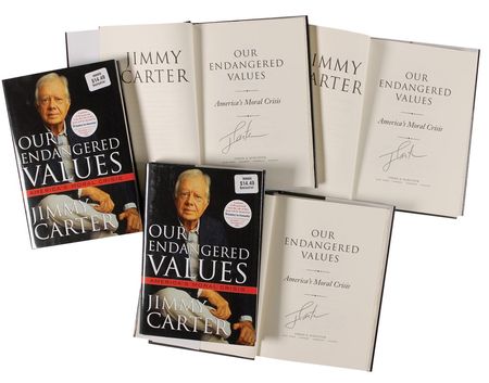 Lot #22 Jimmy Carter Books