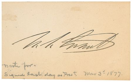 Lot #64 U. S. Grant Signature - Image 1