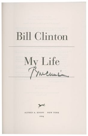 Lot #33 Bill Clinton Book - Image 1