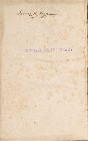 Lot #113 James K. Polk: Polk?s twice-signed personal copy of a Senate journal - Image 2