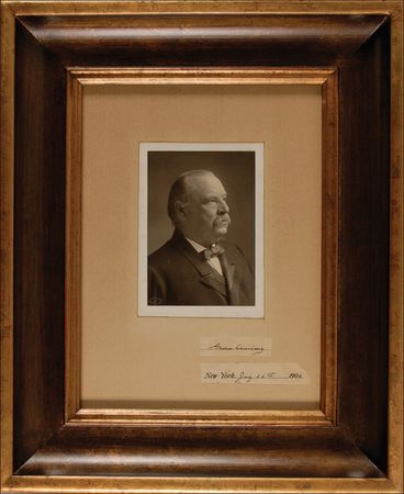 Lot #30 Grover Cleveland Signature