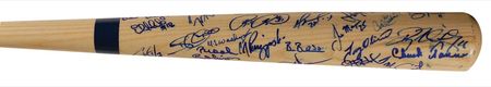 Lot #1439 Baseball Greats Baseball Bat - Image 1
