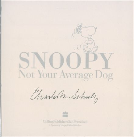 Lot #792 Charles Schulz Book - Image 1