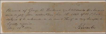 Lot #93 Abraham Lincoln: During his days as a prairie lawyer, Lincoln rushes to defend the posthumous wishes of his father-in-law - Image 2