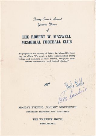 Lot #1449 Bert Bell - Image 2