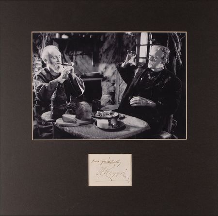 Lot #1144 Bride of Frankenstein: O. P. Heggie Signature - Image 1
