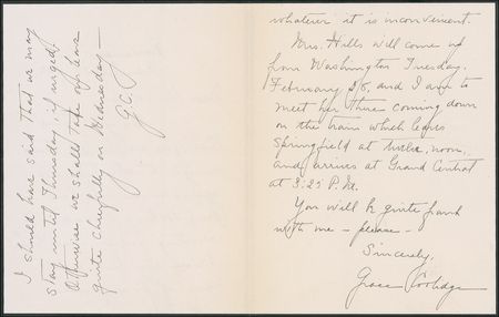 Lot #46 Grace Coolidge: “Do you think that you are feeling strong enough to entertain two young women who have been looking forward to visiting you for some time?” - Image 2