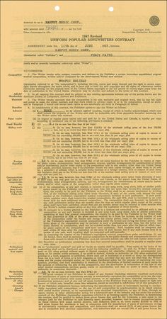 Lot #930 Percy Faith - Image 1
