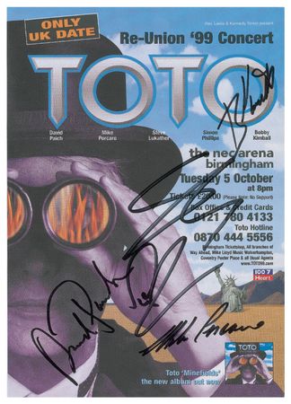 Lot #1075 Toto Promotional Flyer - Image 1