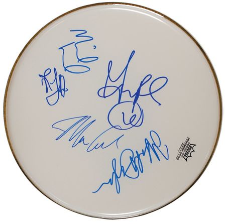 Lot #889 Blues Traveler and The Wallflowers Drumheads - Image 2