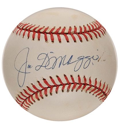 Lot #1479 Joe DiMaggio Baseball - Image 1
