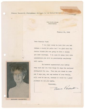 Lot #126 Franklin and Eleanor Roosevelt Group Lot - Image 2
