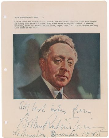 Lot #844 Arthur Rubinstein Group Lot - Image 1