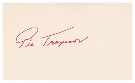 Lot #1640 Pie Traynor - Image 2
