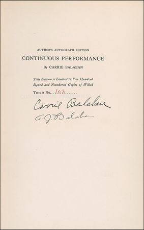 Lot #1113 A. J. Balaban - Image 1