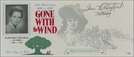 Lot #1228 Gone With the Wind: de Havilland and Rutherford First Day Covers - Image 2