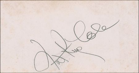 Lot #901 Nat King Cole Table Card - Image 2