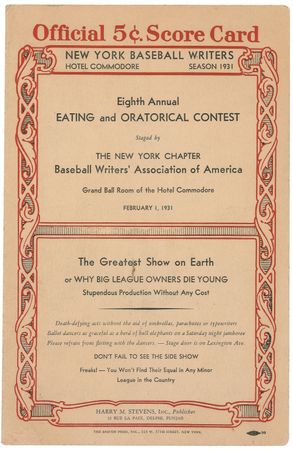 Lot #1620 Babe Ruth, Lou Gehrig, Knute Rockne, and Others: Remarkably scarce assemblage of 1930s sports heavyweights, including The Sultan of Swat, The Iron Horse, the Manassa Mauler, and Knute Rockne - Image 1