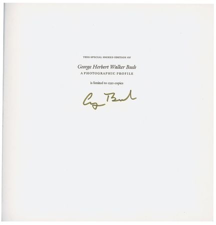 Lot #15 George Bush Book