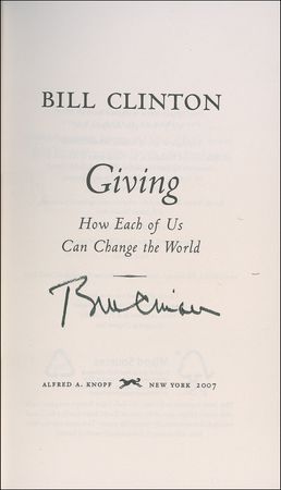 Lot #39 Bill Clinton - Image 1