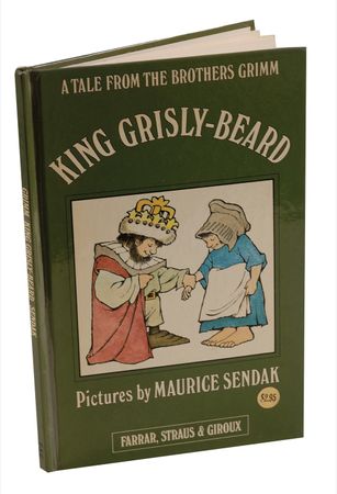 Lot #721 Maurice Sendak: Sendak adorns a first edition of King Grisly-Beard with a rare and desirable sketch - Image 2