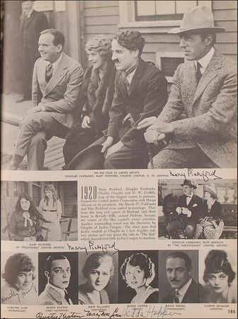 Lot #1369 Silent Screen: Exceptional collection of approximately 1,600 autographs from the pioneering faces of film - Image 10