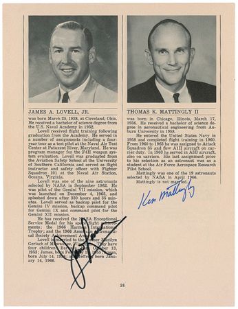 Lot #485 NASA Astronauts: Official 1967 NASA publication bearing 47 signatures including Aldrin, Collins, Shepard, and Glenn! - Image 10