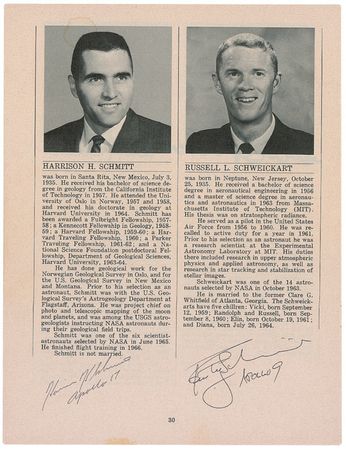 Lot #485 NASA Astronauts: Official 1967 NASA publication bearing 47 signatures including Aldrin, Collins, Shepard, and Glenn! - Image 14