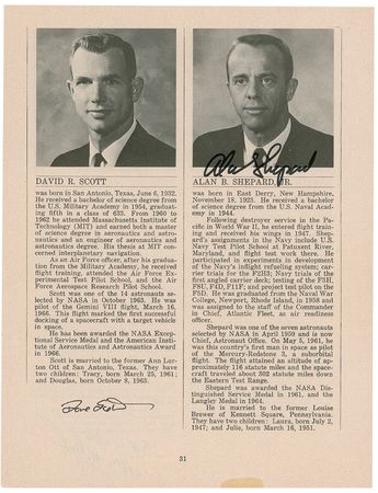 Lot #485 NASA Astronauts: Official 1967 NASA publication bearing 47 signatures including Aldrin, Collins, Shepard, and Glenn! - Image 15