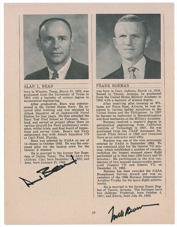 Lot #485 NASA Astronauts: Official 1967 NASA publication bearing 47 signatures including Aldrin, Collins, Shepard, and Glenn! - Image 3